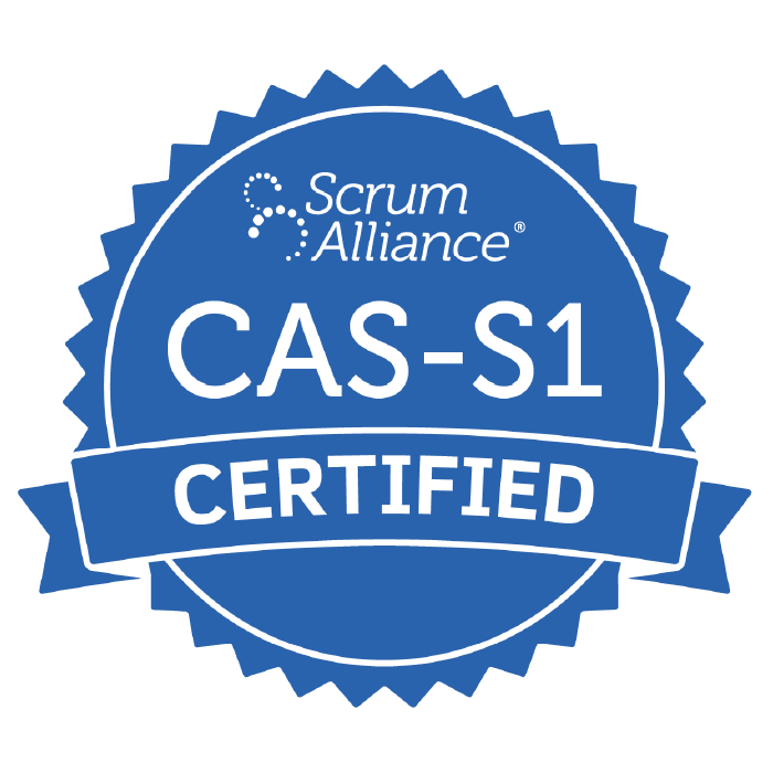 Scrum Alliance Certified Agile Skills-Scaling 1 badge