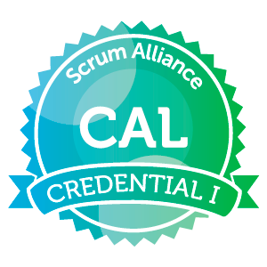 Certified Agile Leadership I badge