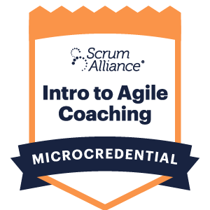 Introduction to Agile Coaching Badge