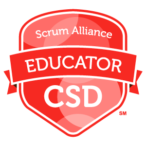 Certified Scrum Developer Trainer™ badge