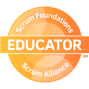 ScrumFoundationsEducator badge