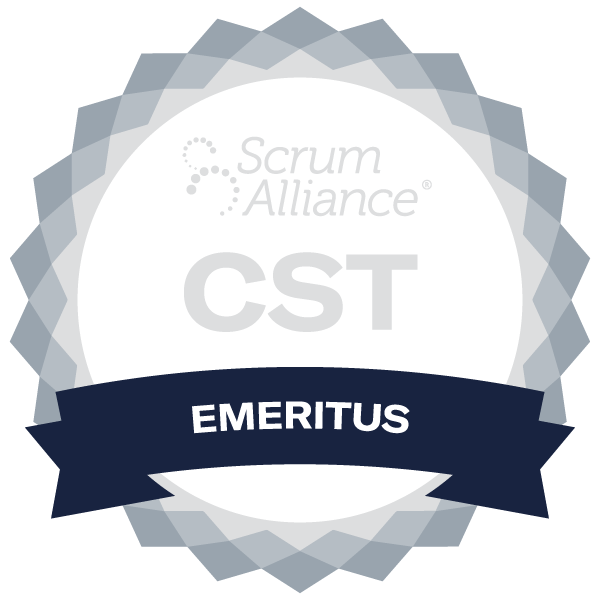 Certified Scrum Trainer® - Emeritus badge