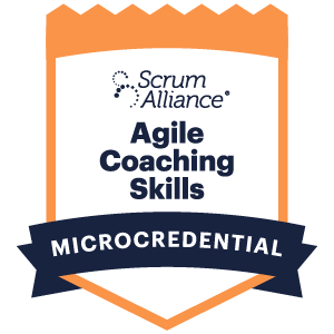 Agile Coaching Skills microcredential badge
