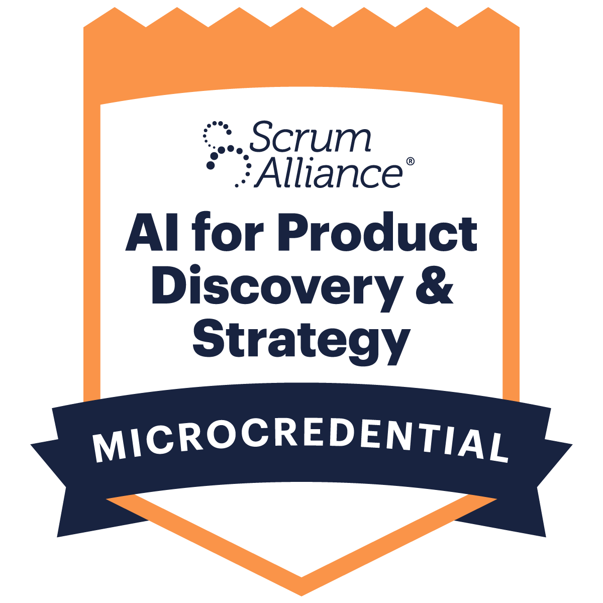 AI for Product Discovery & Strategy microcredential badge