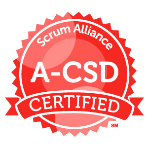 The Scrum Alliance Advanced Certified Scrum Developer badge