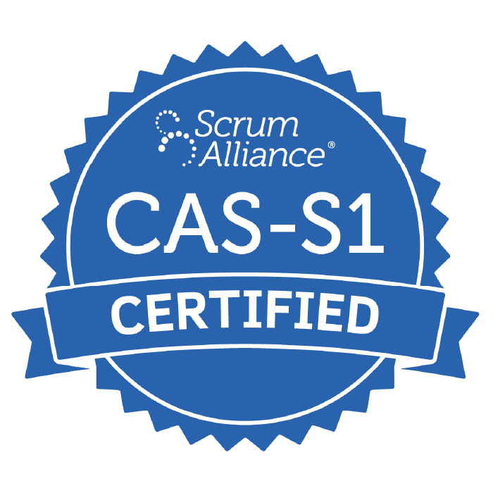 Scrum Alliance Certified Agile Skills-Scaling 1 badge