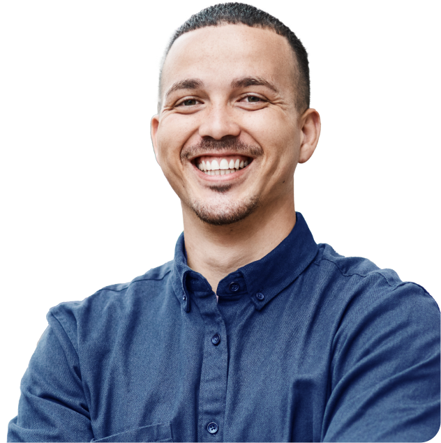 smiling professional