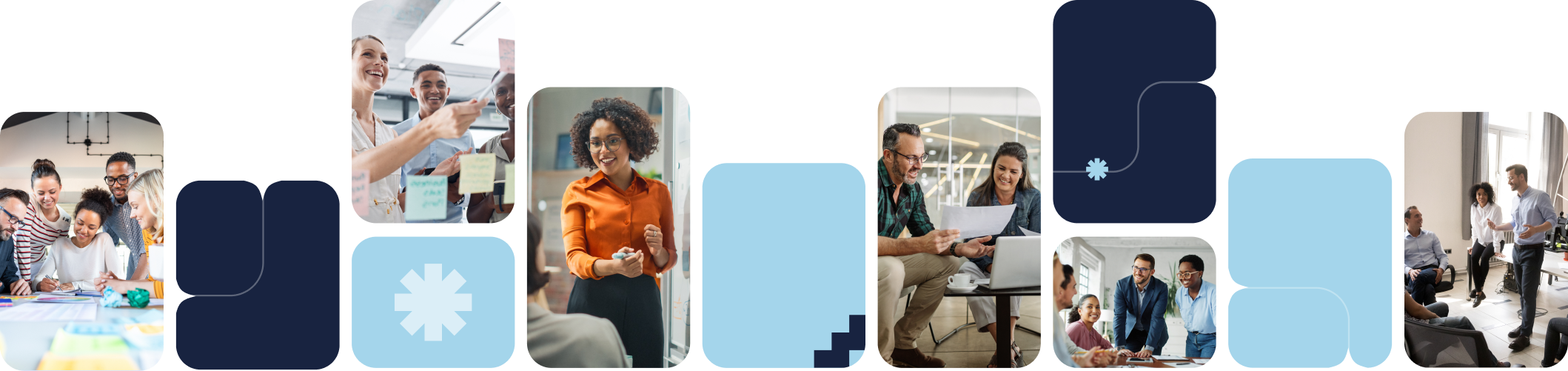 employees working together