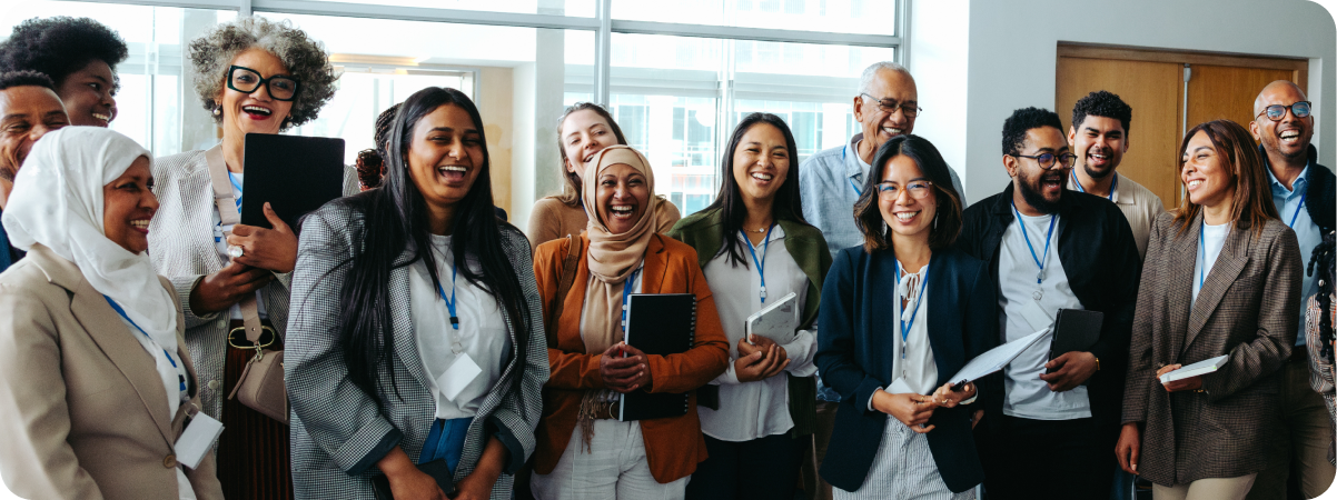 Members of a user group gathering