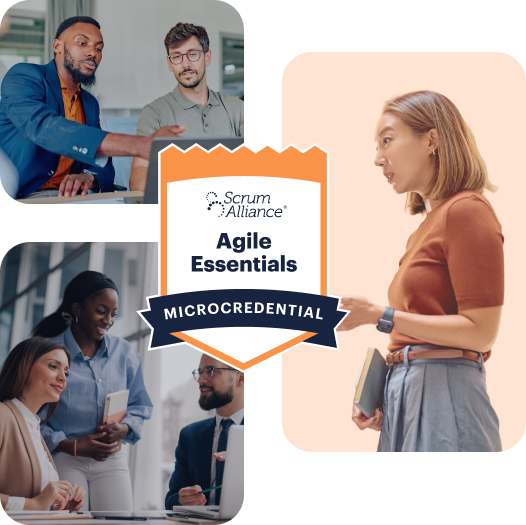 Agile Essentials microcredential badge