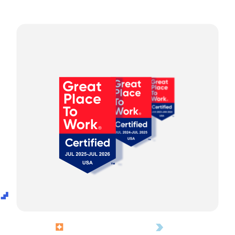 Great Place to Work® Certification (2023–2025)