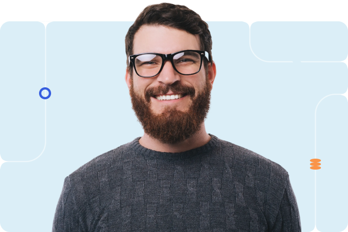 Smiling professional