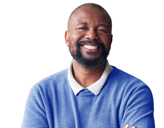 Smiling professional