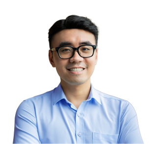 Smiling professional