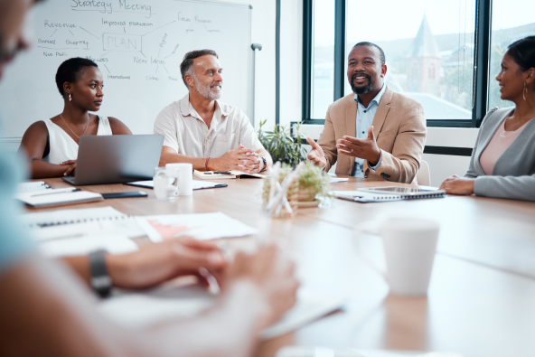 Team working together