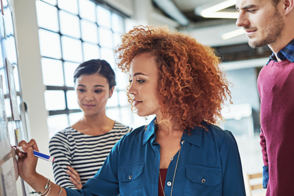 Team working together