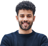 smiling professional