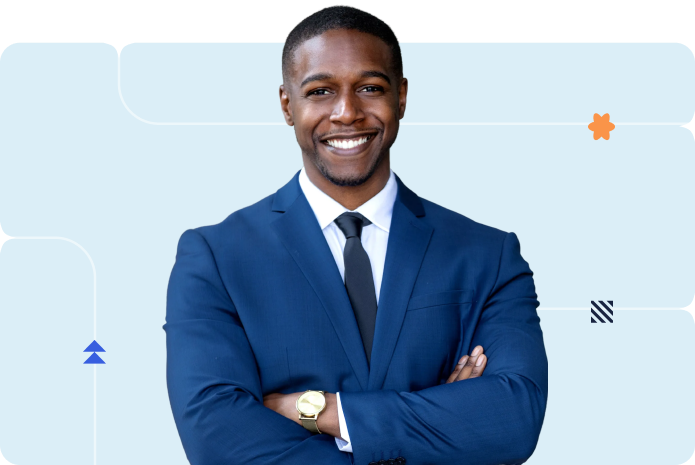 smiling professional