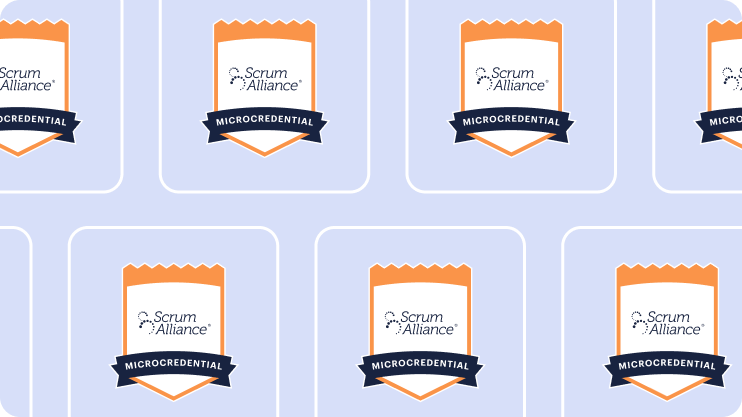 Scrum Alliance badges