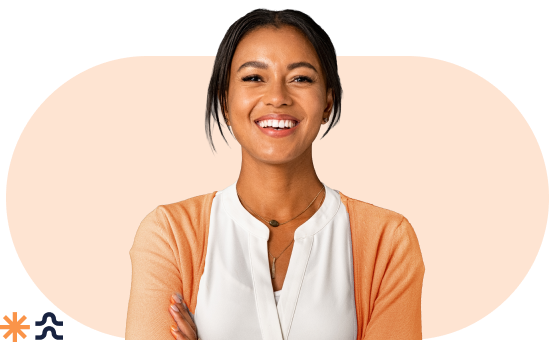 Smiling professional