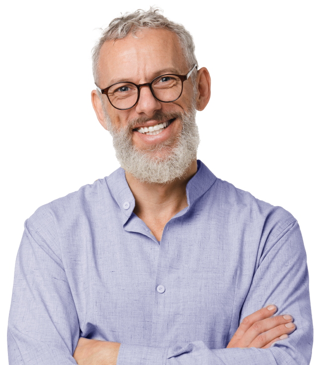 Smiling professional