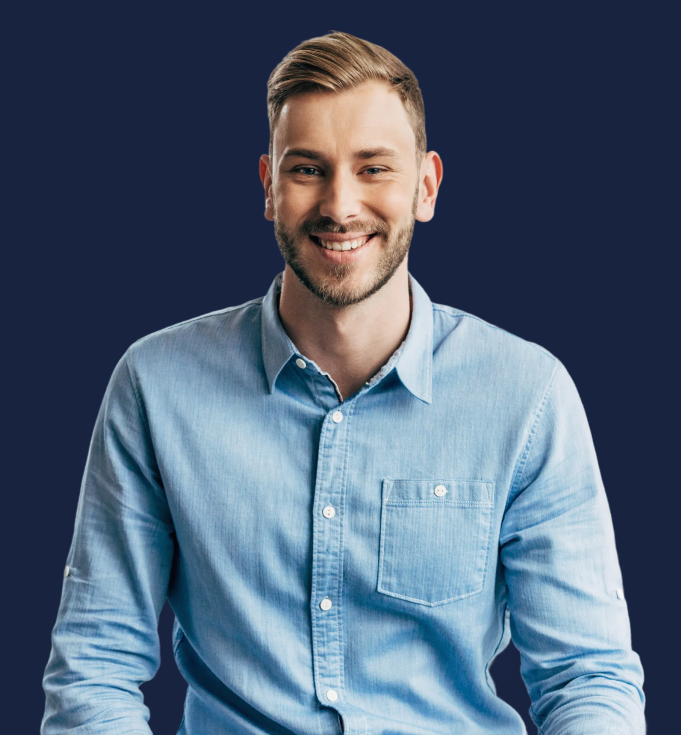 Smiling professional