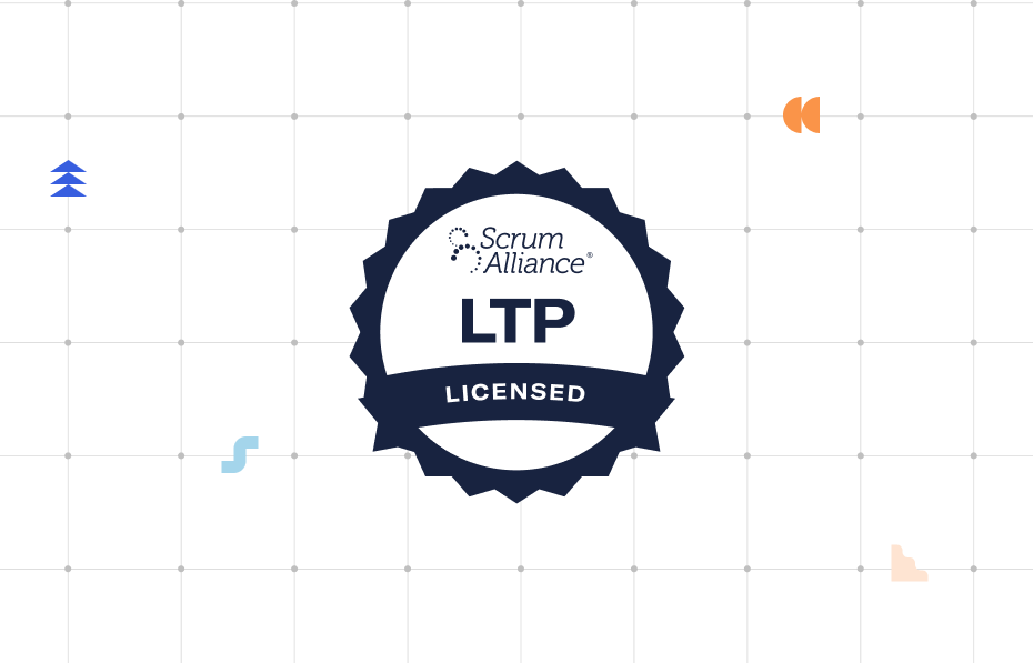 Scrum Alliance LTP badge