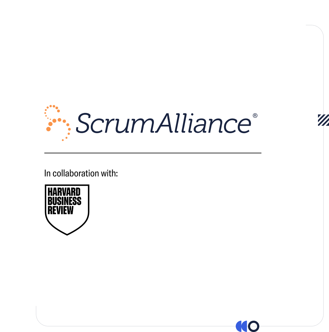 Scrum Alliance and Harvard Business Review partnership