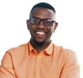 Smiling professional